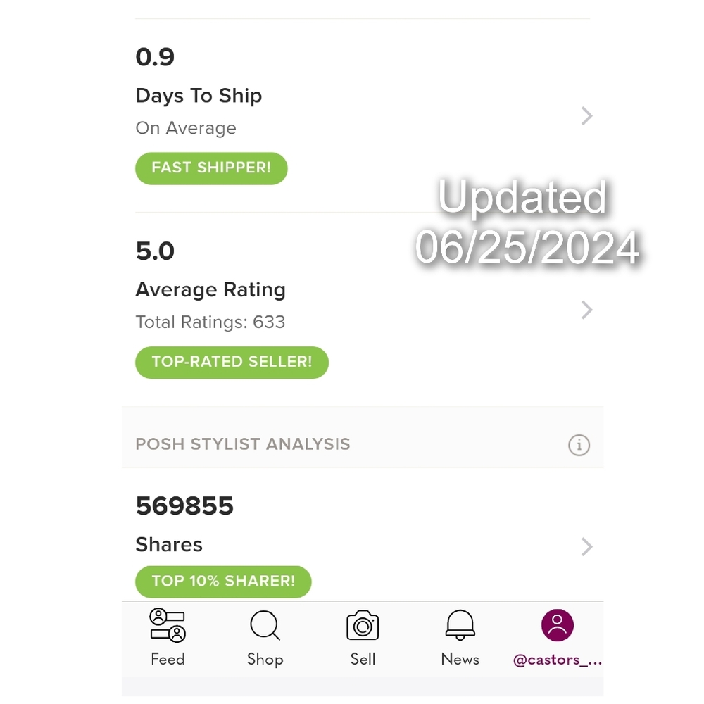 ❤ Like To Bookmark My Closet  [ Updated Posh Stats Attached] - Picture 2 of 4